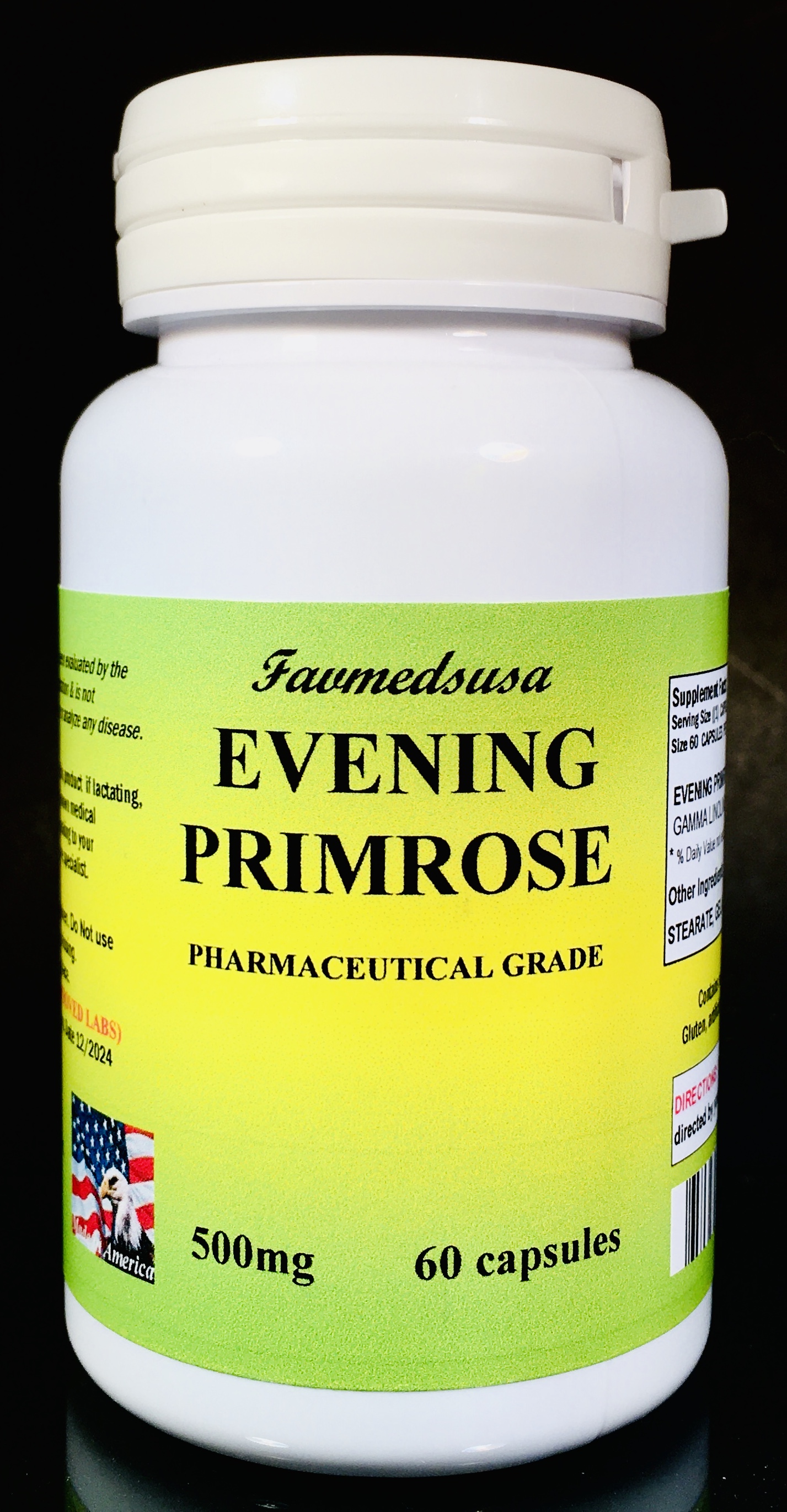 Primrose Oil 500mg - 60 soft gels
